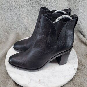 Alexander Wang Shoes Womens EU 35.5 US 5.5 Black Leather Ankle Boots *Read*